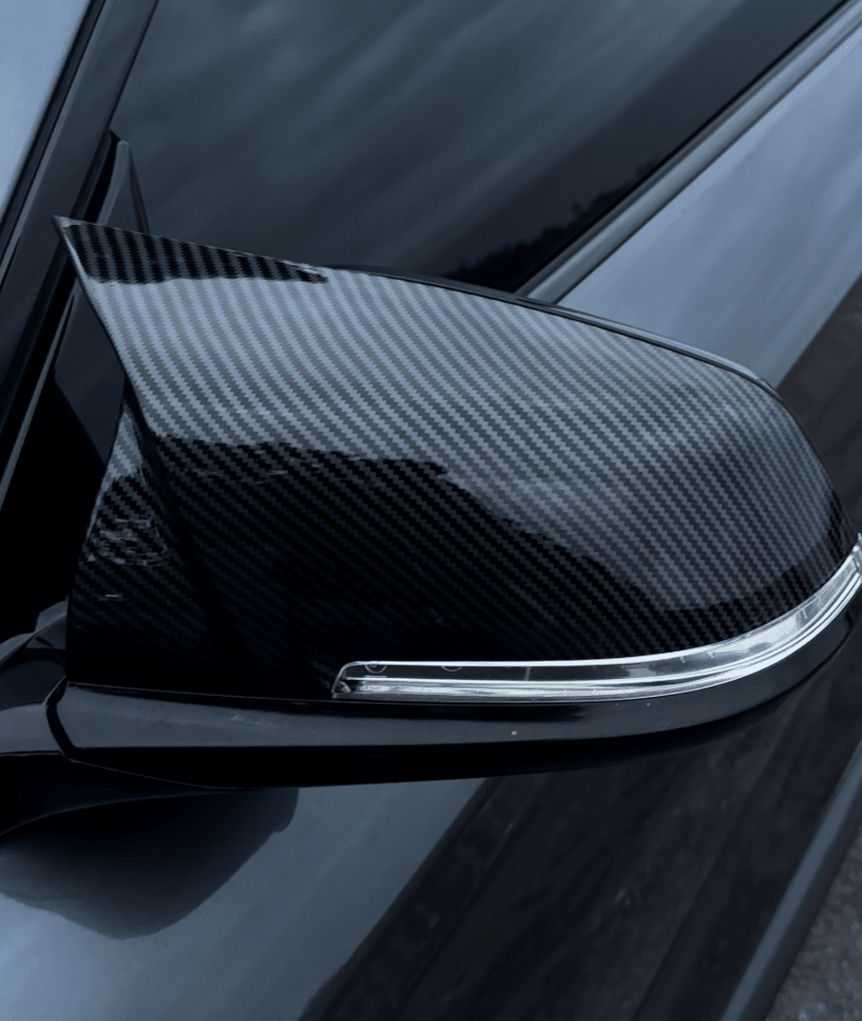 Carbon Mirror Caps
